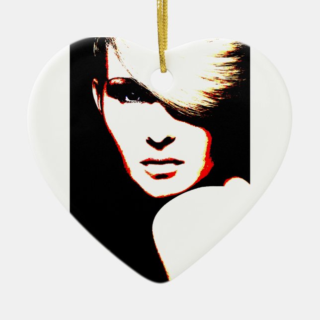 Manic Kin 1 Ceramic Tree Decoration (Front)