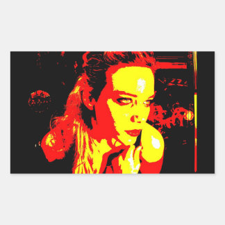 Manic Kin 2 Rectangular Sticker