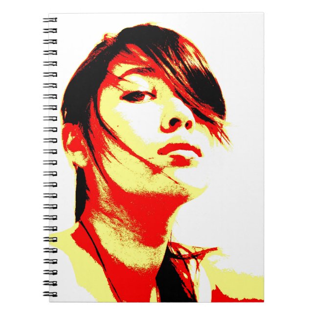 Manic Kin 3 Spiral Notebook (Front)