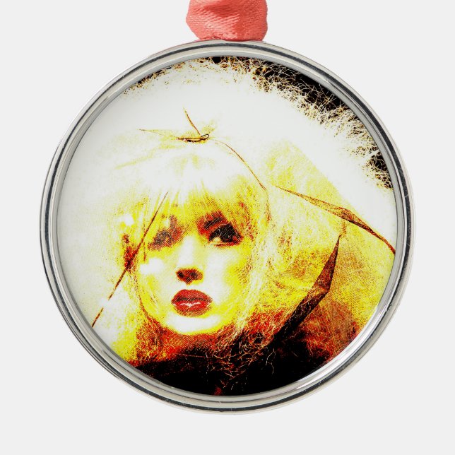 Manic Kin 4 Metal Tree Decoration (Front)