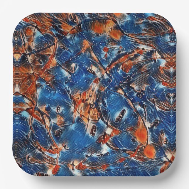 Manicure 4 paper plate (Front)