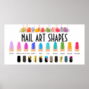 Manicure Nail Art Poster