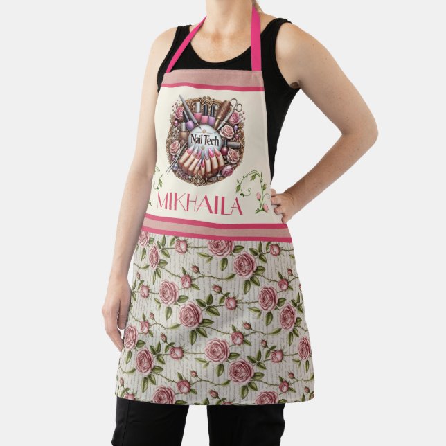 Manicure Nail Technician Apron (Insitu)