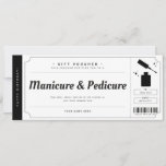 Manicure Pedicure Gift Voucher Certificate Invitation<br><div class="desc">EDITABLE. Gift your loved ones with a Mani Pedi voucher. Perfect for birthdays and anniversaries. Personalise your voucher today! For a custom voucher/certificate,  please send me a message.</div>