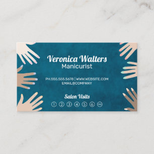 Manicured Hands   Customer Loyalty Card