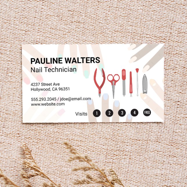 Manicured Hands | Loyalty Cards (Creator Uploaded)