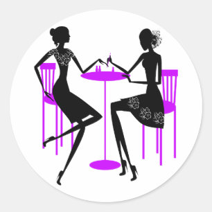 Manicurist Classic Round Sticker