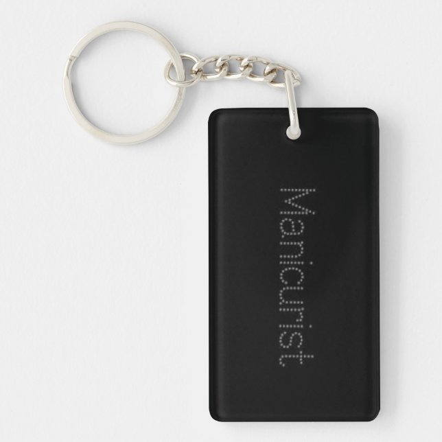 Manicurist key chain (Front)