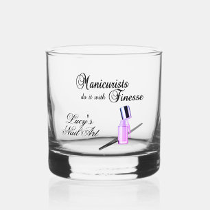 Manicurists Do It With Finesse Personal Whiskey Glass