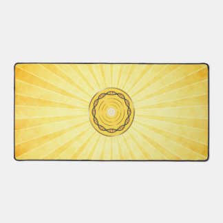 Manifest abundance art cool design for desk mat