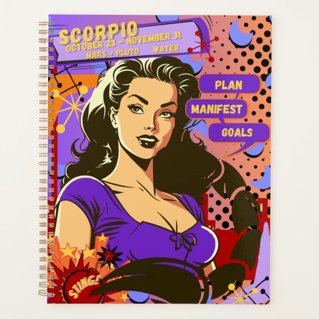 Manifest Planner - Scorpio  (Front)