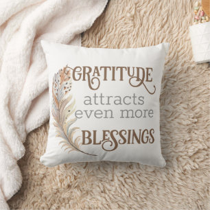 Manifestation affirmation custom cushion