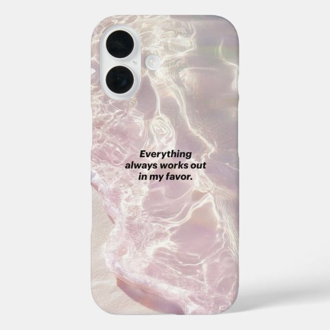 Manifestation Affirmation Graphic Case-Mate iPhone Case (Back)