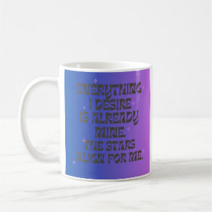 Manifestation  coffee mug