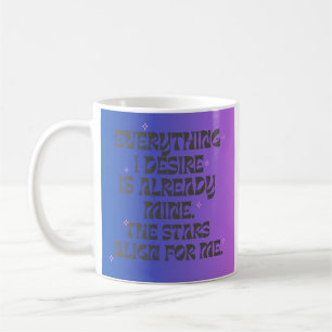 Manifestation coffee mug