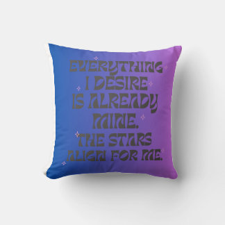 Manifestation  cushion