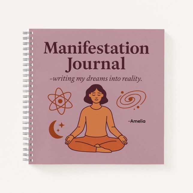 Manifestation Journal for Dreamers (Front)