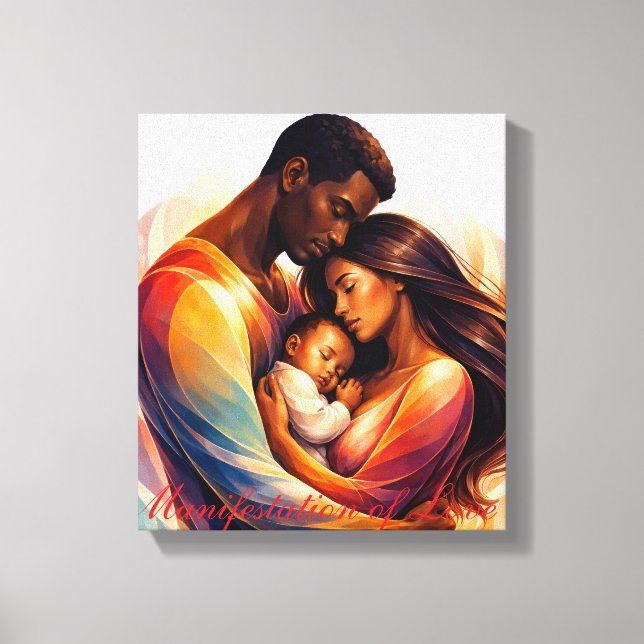 Manifestation of Love Canvas Print (Front)