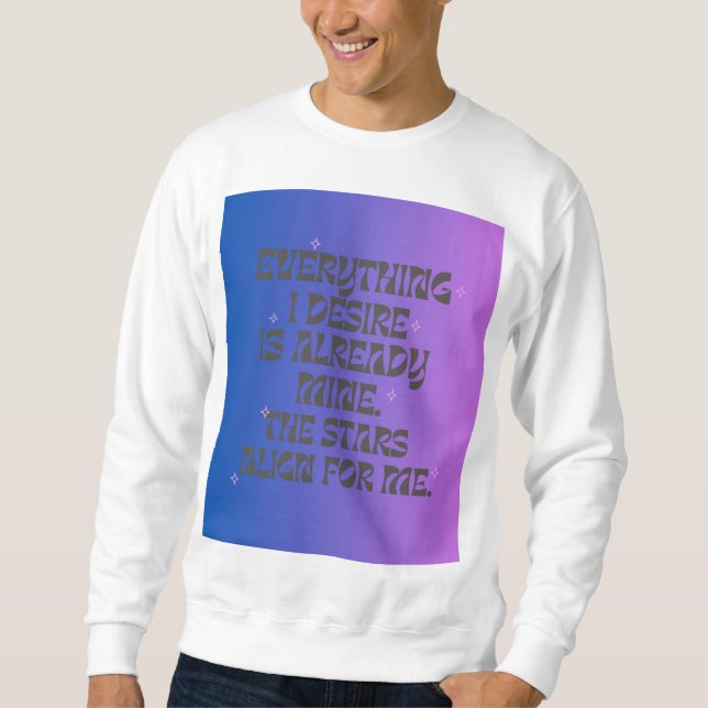 Manifestation Sweatshirt (Front)