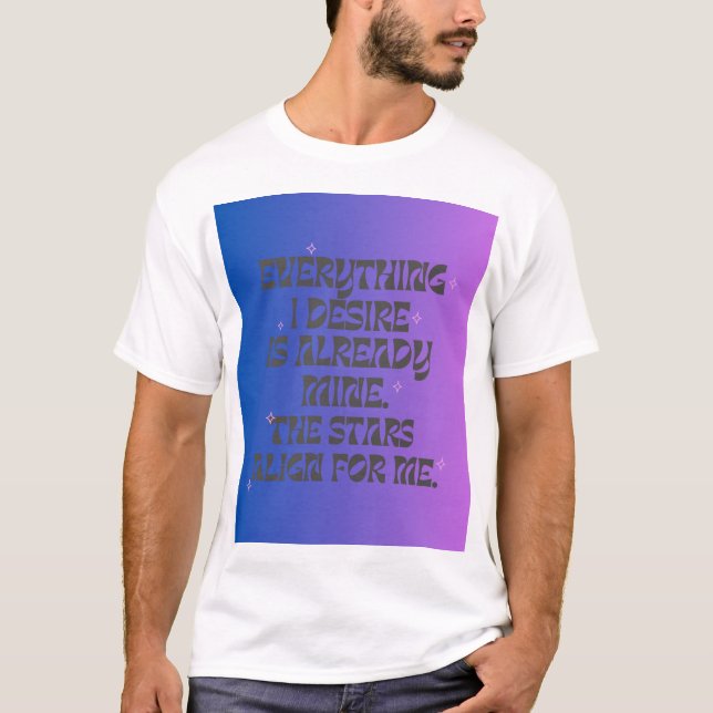 Manifestation  T-Shirt (Front)