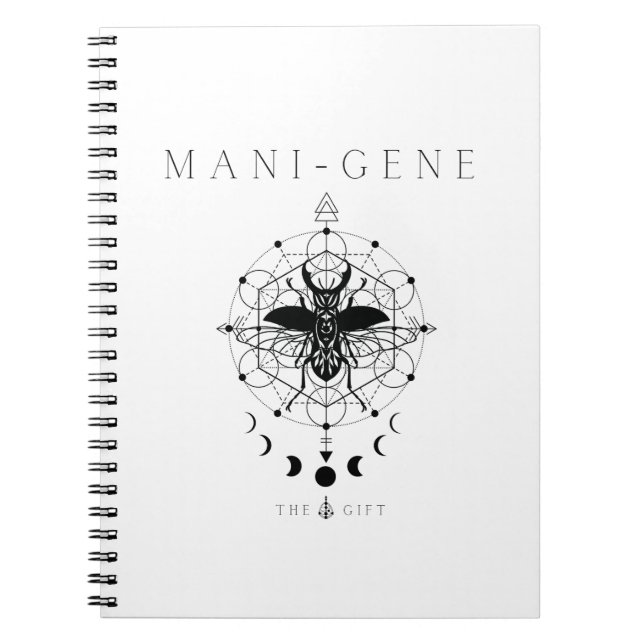 Manifesting Generator Human Design Type Notebook (Front)