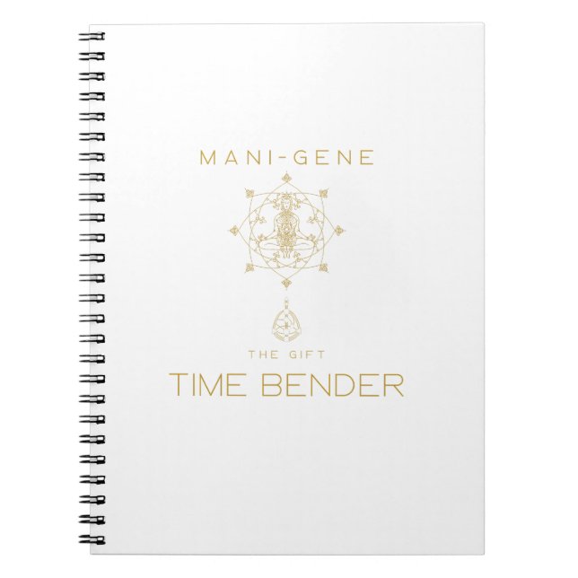 Manifesting Generator - Human Design type Notebook (Front)