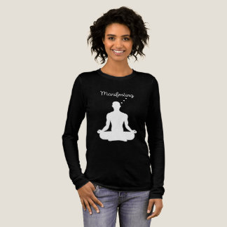 Manifesting Meditation Visual for Positive Vibes a Tri-Blend Shirt