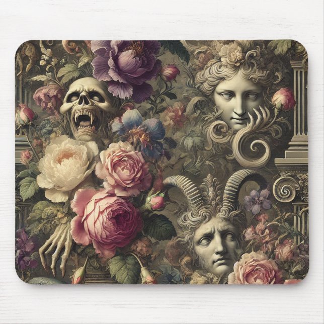 Manifesting Mythos – Gothic Victorian Mouse Pad (Front)
