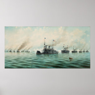 Manila Bay: "You May Fire When Ready, Gridley!" Poster