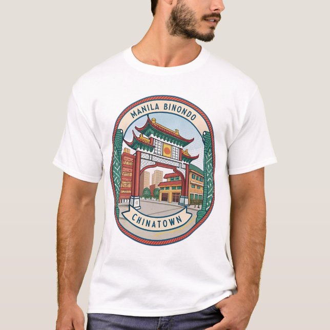 Manila Binondo Chinatown T-Shirt (Front)