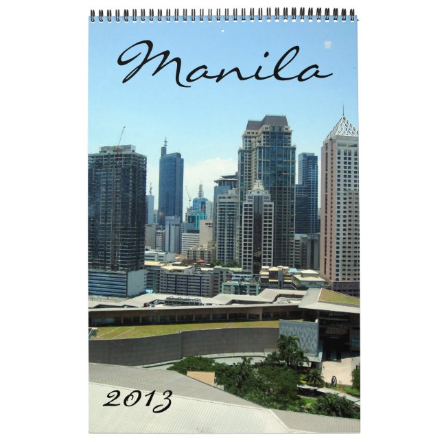 manila calendar 2013 (Cover)