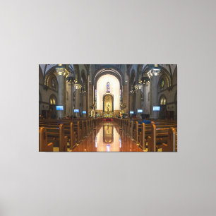 Manila Cathedral Canvas Print