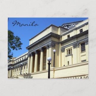manila national museum postcard