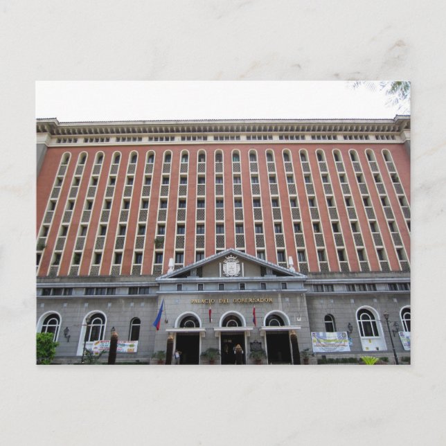 manila palacio postcard (Front)