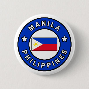 Manila Philippines 6 Cm Round Badge