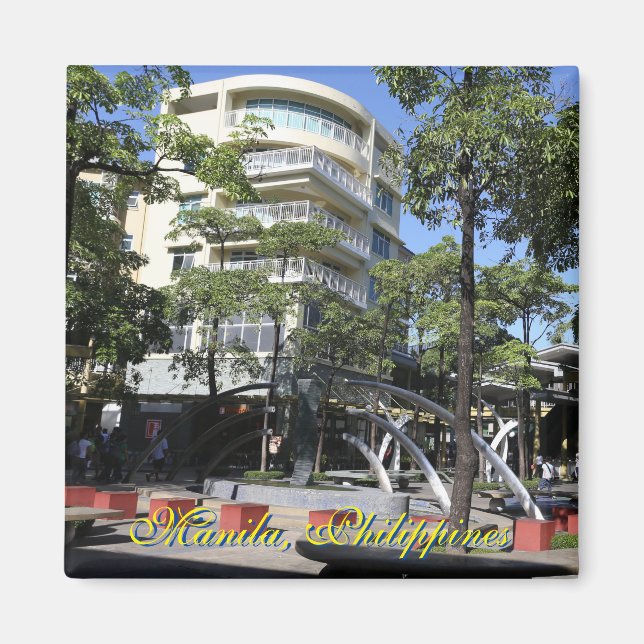 Manila, Philippines magnet (Front)
