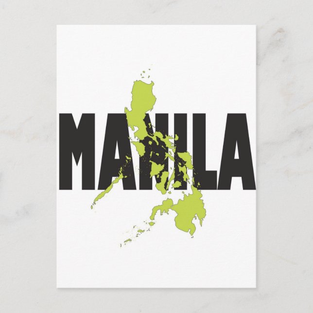 Manila, Philippines Postcard (Front)