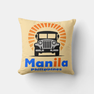Manila Philippines Southeast Asia Cushion