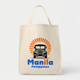 Manila Philippines Southeast Asia Tote Bag