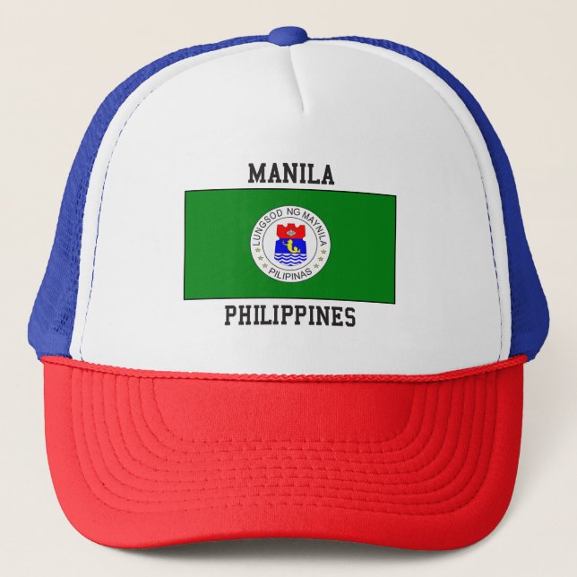 Manila Philippines Trucker Hat (Front)