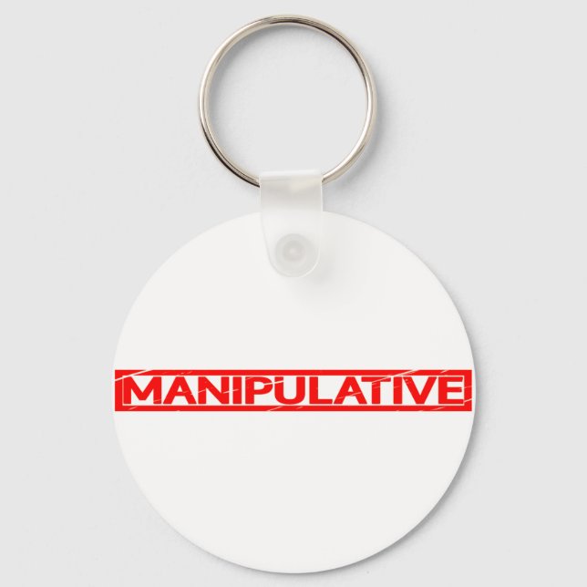 Manipulative Stamp Key Ring (Front)