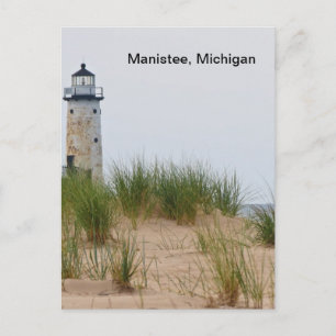 Manistee Lighthouse Postcard