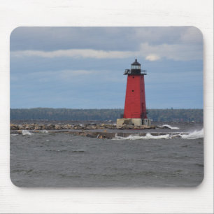 Manistique Lighthouse Mouse Pad