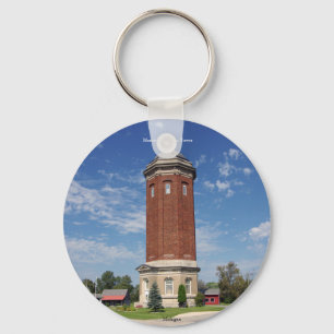 Manistique Water Tower key chain