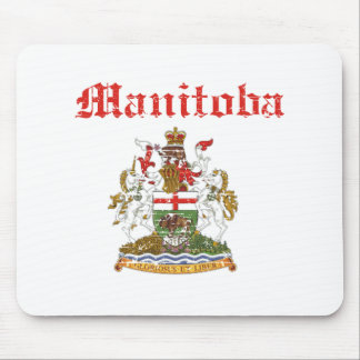manitoba Canada coat of arms design Mouse Pad