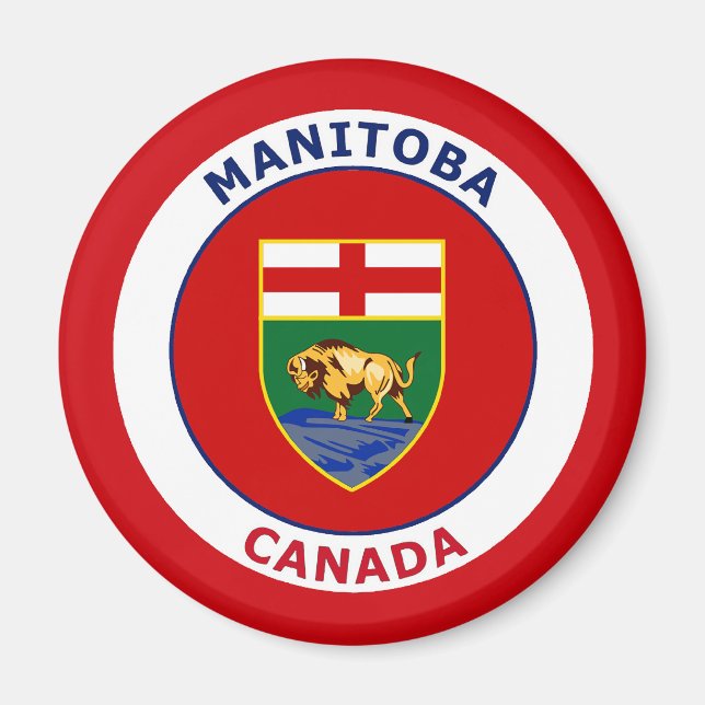 MANITOBA CANADA MAGNET (Front)