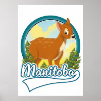 Manitoba Canada travel logo