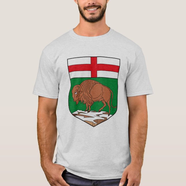 Manitoba Coat of Arms T-shirt (Front)