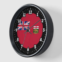 Manitoba Flag Graphic Dial