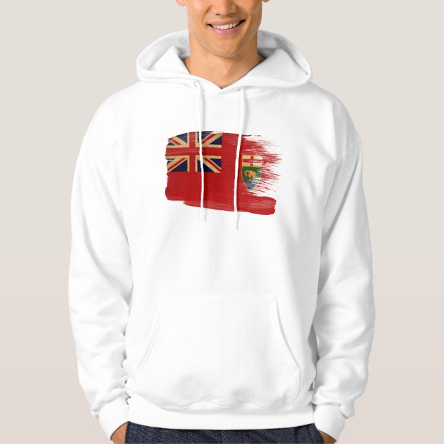 Manitoba Flag Hoodie (Front)
